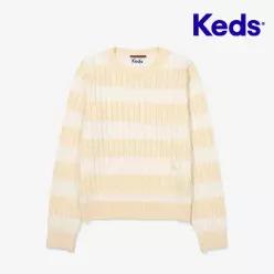 Keds 스트라이프 니트 풀오버KD2STF3101FVAA