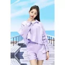 아이더 장원영 착장 바지 기능성 스퀘어 숏 팬츠 DWM23307 DWM23307-JD-S 499641