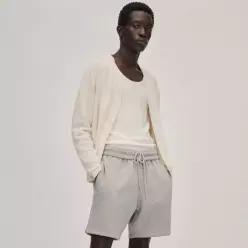 ENTIRE STUDIOS (U) 스탠다드 스웨트 쇼츠 그레이 마를 STANDARD SWEATSHORT GREY MARLE