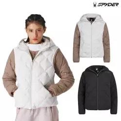스파이더 여성 투인원 다운 점퍼 패딩 SPJWCNDJ352W ZDA413 BTH089