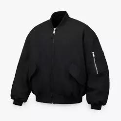 ENTIRE STUDIOS (U) 브로드 봄버 울 블랙 B로아D BOMBER WOOL BLACK WOOL 271157
