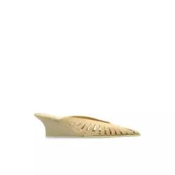 우먼 이로 웨지 힐 뮬 "Fauve" WM120FAUVELWCSD 0-LIGHT BEIGE