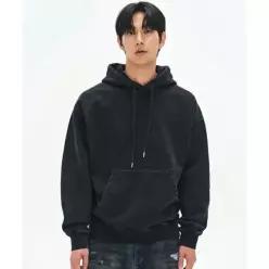 매장정품 소버먼트 SOVERMENT 980G 피그먼트 컷 후드-워시드 블랙- pdH-08 115292