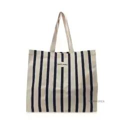 세인트제임스 SS25 공용 그랑 삭 카바 토트백 GRAND SAC CABAS ECRU MARINE 0000116787RLAI 1147254