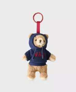 후아유 WHOAU Fluffy Bear Hoodie Charm WHAWG49
