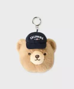 후아유 WHOAU Fluffy Steve Mini Pouch Charm WHAQG49