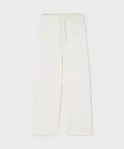 후아유 WHOAU Eyelet Jacquard Pants WHTMG2551F