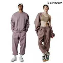 스파이더 공용 the H 오버핏 해비스웻 조거 팬츠 SPIFCNFP331UDPK GWV019 WZA749