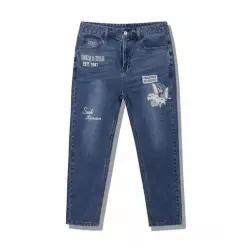 JEEP 남성 Print Baggy Denim 팬츠(JP1DPM701) LE1216326237