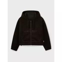 후아유 Corduroy Reversible Hooded Jacket / WHMZF4T98F