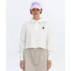 벤시몽 EMBLEM PATCH COLLAR SLEEVE - WHITE 423571