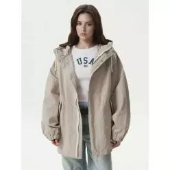 후아유 Loose Fit Hooded Jacket WHJJG2233F