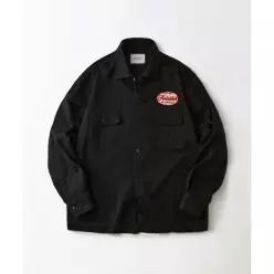 매장정품 아웃스탠딩 OUTSTANDING MECHANIC WORK SHIRT_BLACK OS00ALSH03BK 310265