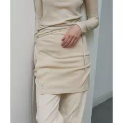 벤시몽 MULTIWAY LAYERED SKIRT - CREAM 423887