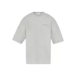 Alexander McQueen 로고 프린트 티셔츠 828434QTADE TP441027844