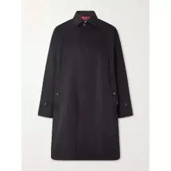 26 FW 네이버후드 블랙 발칼라 코튼 가버딘 트렌치 코트 TP574296463