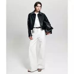 룩캐스트 리네아 스트레이트 데님 팬츠_화이트 LINEA STRAIGHT DENIM PANTS_WHITE