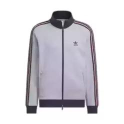 adidas 와플 니트 트랙탑 - 라이트그레이마룬 KB8953