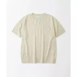 매장정품 아웃스탠딩 OUTSTANDING HS LINEN CREW NECK CABLE KNIT_ECRU OS26SSKN13EC 309874
