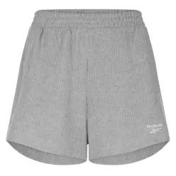 Reebok 리복 리 위플 스웨트 쇼츠 - 미디엄 그레이 헤더 7751449