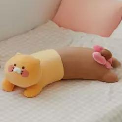 카카오프렌즈 리본 커브 바디 필로우 춘식이