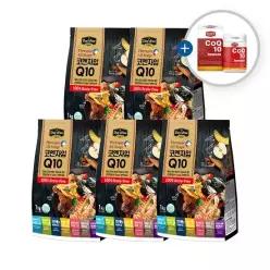 펫클럽 데이스포 테라픽 코엔자임 Q10 강아지 전연령사료 1kg x 5개 + 데이스포 코엔자임Q10 영양제 120g