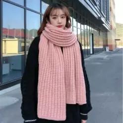 남자목도리 커플 목도리 두꺼운목도리 니트목도리 여자목도리 울머플러 6컬러
