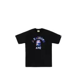 베이프 스크린 카모 컬리지 티셔츠 001TEM301038M TP451994620
