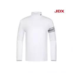 JDX 남성 소매 로고 하이넥 기모 티셔츠 X2TLW1442WH 추천