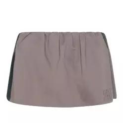 코튼 카키 그린 미니 스커트 MG2638SOOO19CT F0D3K KAKIVERDE