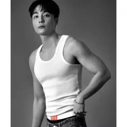 BYC 맨즈 리브드 스포츠 나시 런닝 3color 4185843