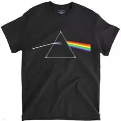 핑크 플로이드 티셔츠 (Pink Floyd - Dark Side of the Moon - Heavy Cotton T-Shirt - XL Black) (ICONIC ALBUM GOODS )