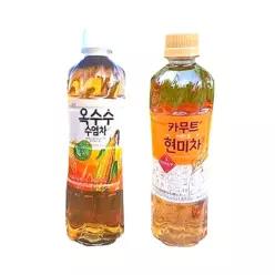 웅진 옥수수수염차 카무트현미차 건강음료 500ml 40개 혼합