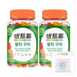 센트룸 멀티비타민 멀티구미 80구미, 2개 + 증정(쇼핑백, 1개)