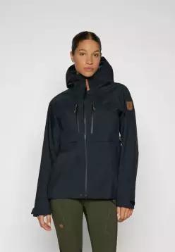 FJALL RAVEN 플라레벤 KEB GTX 재킷 W - 하드쉘 검은색 6779915
