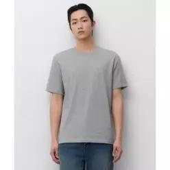 무신사스탠다드 쿨탠다드 베이식 크루 넥 티셔츠 미디엄 그레이 MM6Z10-MR 577164