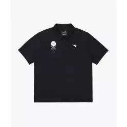 디아도라 diadora 테크니컬 윙 테니스 카라 반팔 티셔츠 BLACK D5121TTS35BLK 456989