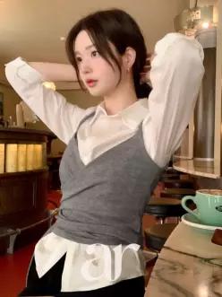 (국내제작) 세이렌 랩 디자인 울 뷔스티에 ts5108