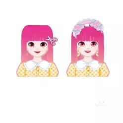 일상다많사 프린세스 캐치티니핑 DIY 헤어디자이너 국산 학산 역할놀이장난감 옷입히기