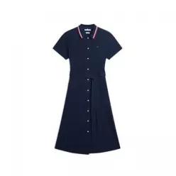 타미힐피거 TOMMY HILFIGER 벨트 피케 원피스 (T22G1TDR051WT2C1G)T22G1TDR051WT2C1G 162976