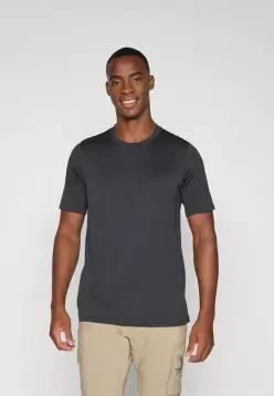FJALL RAVEN ABISKO 데이 하이킹 M - 기본 티셔츠 검정색 6410430