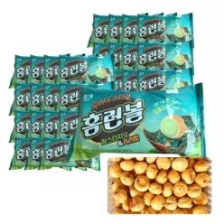 해태 홈런볼 피스타치오 카라멜 한입 안주과자 4번들 8팩 39g 총 32개