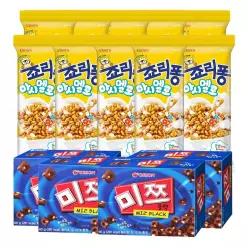 크라운 죠리퐁 마시멜로 35g 10개+오리온 미쯔 60g 4개 총14개