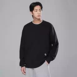 바켄 소프트 세미오버 라운드 니트 BK8940_블랙 7000031469 -BK