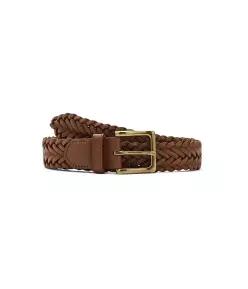 Brooks Brothers 브룩스 브라더스 꼬임 가죽 벨트 7735720