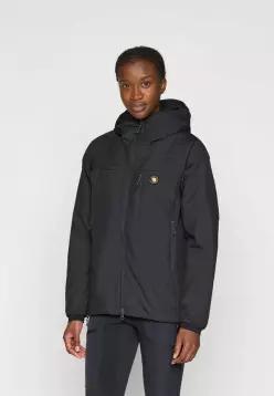 FJALL RAVEN BERGTAGEN 60 INSULATION JKT W - 아웃도어 재킷 검정/딥 포레스트 6902377