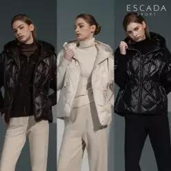에스카다스포츠 26FW 최신상 퀼팅 케이프 다운 1종