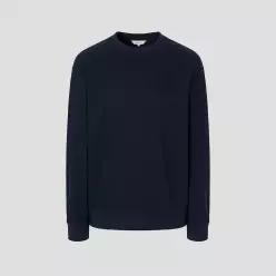 빈폴멘 BEANPOLE MEN 텍스처 라운드넥 긴소매 티셔츠 - 네이비 BC6241C65R BC6241C65R_BS 102860