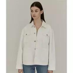매장정품 벤시몽 BENSIMON DENIM WORK JACKET - CREAM 473822 229806
