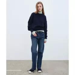 벤시몽 BENSIMON ORIGINAL STRAIGHT DENIM PANTS - BS3FPT612DM 333814